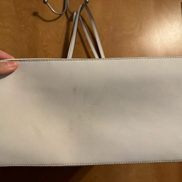 Michael Kors handbag white with gold studs - Picture 4 of 5